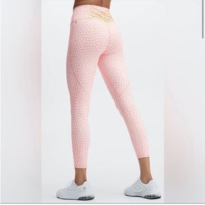 Fabletics Powerhold 7/8 Boost Floral Leggings (Porter Daisy/Multi) - Size M